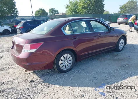 2010 Honda Accord 2.4 Lx from USA, damaged, VIN 1HGCP2F36AA095893